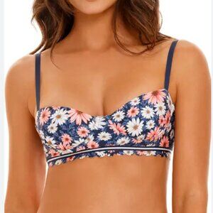 Lauren Ross Multi Bikini Top Agua Bendita